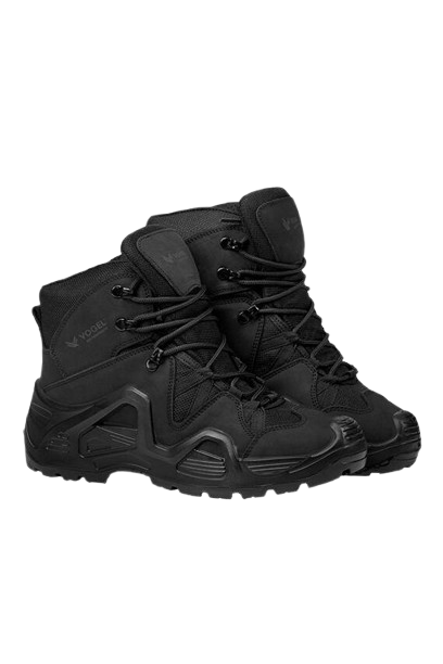 Black nubuck Vogel M1492 tactical boot
