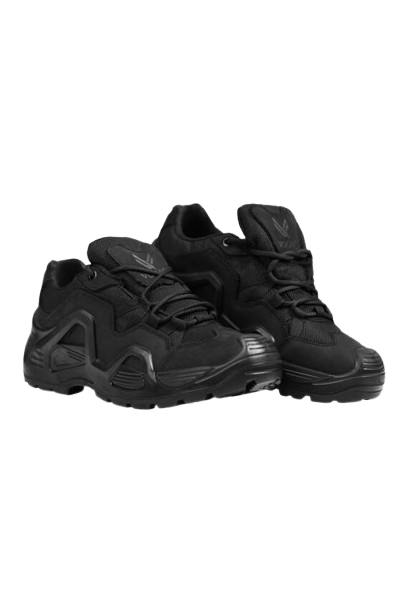 Black nubuck low-cut Vogel M1493 tactical boot