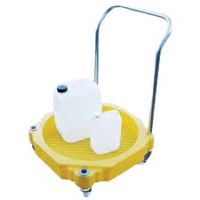 Saplı Poli Varil Dolly (30Ltr Konteyner için)